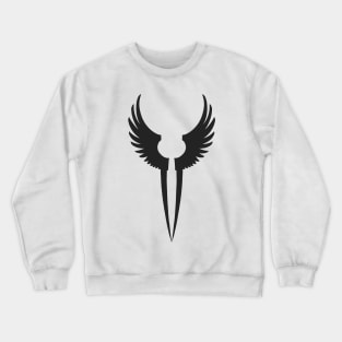 that guide the fallen from the battlefield to Valhalla. Crewneck Sweatshirt